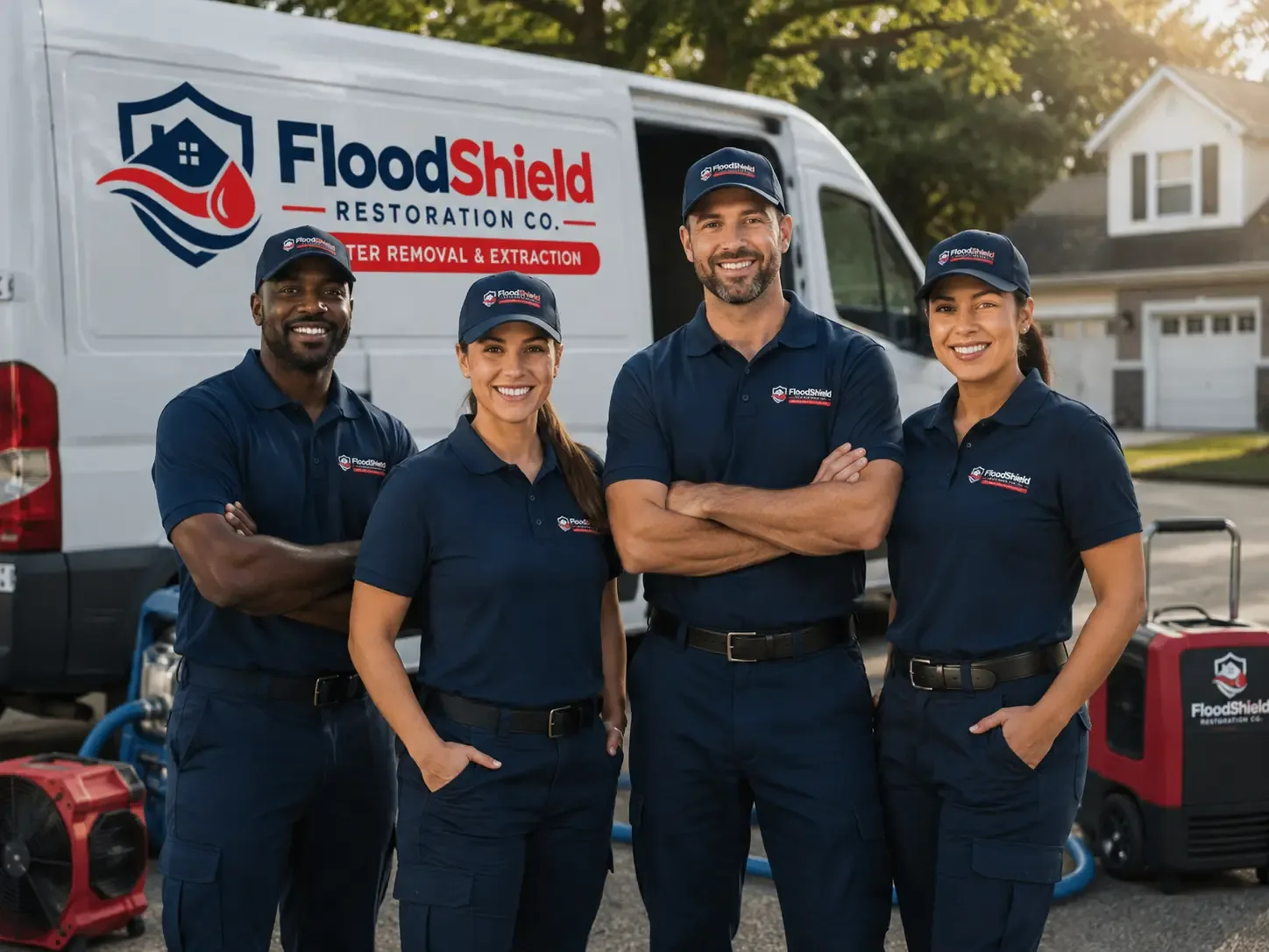 Flood Damage Restoration company in Crown, PA