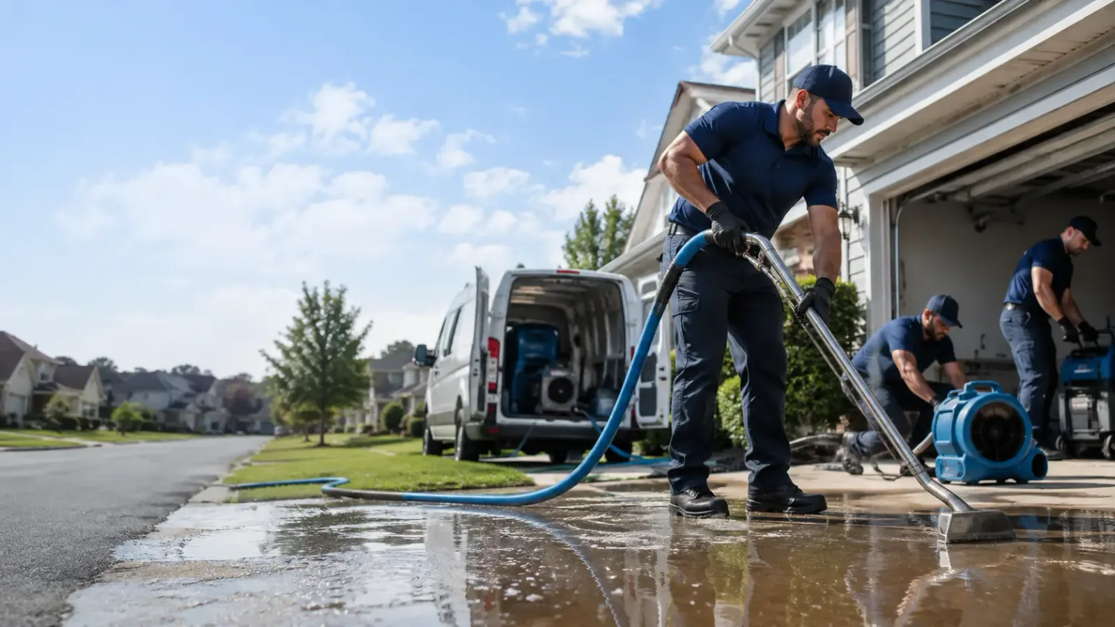Flood Damage Restoration in Crown, PA